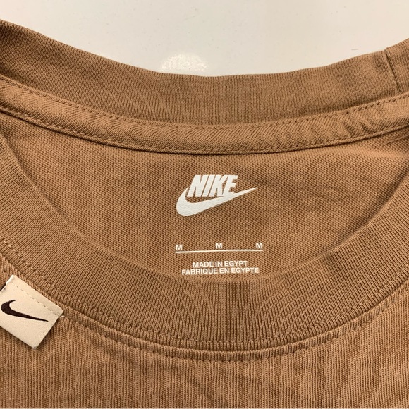 NIKE Men’s Max 90 Vibe T-shirt Brown - Picture 4 of 5